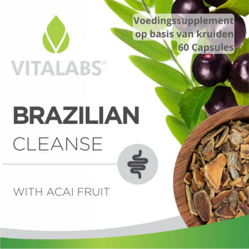 Brazilian Burn met Acai label