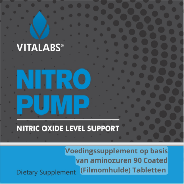 Nitro-Pump Stikstofmonoxide aminozuren label