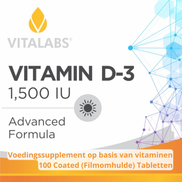 Vitamine D-3 label