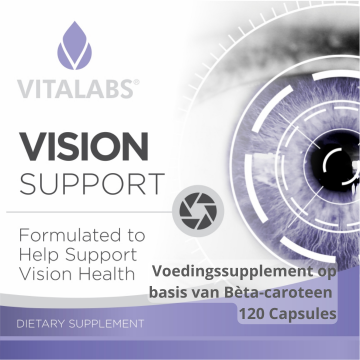 Voedingssupplement op basis van Bèta-caroteen label