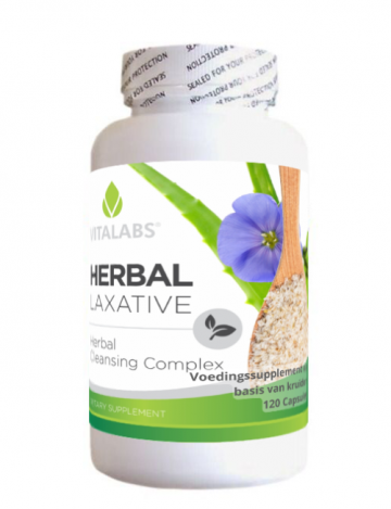 Herbal laxative complex bottle
