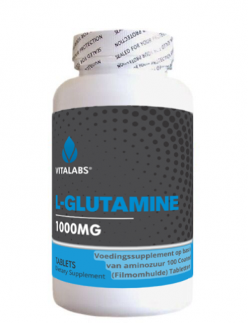 L-Glutamine 1000 mg bottle