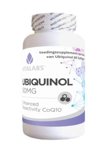 Ubiquinol 50 mg - 60 Softgels bottle