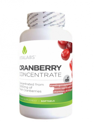 Cranberry Concentrate voedingssupplement bottle