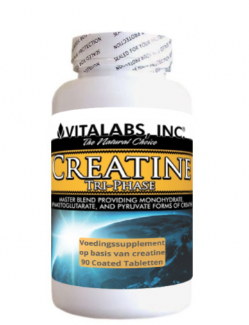 Supplement Creatine Tri-Phase bottle
